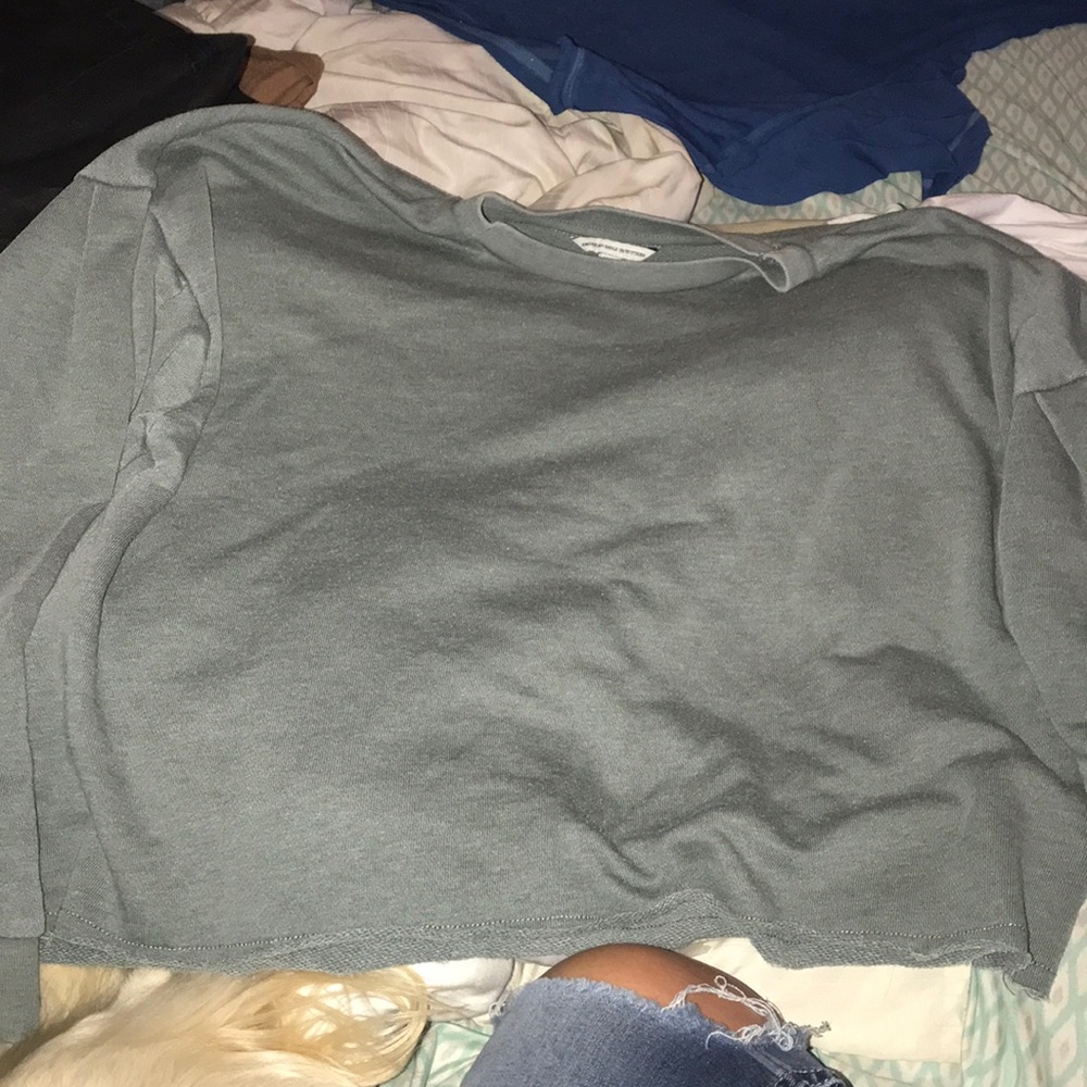 Crop sweater